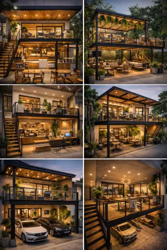 Mezannine Cafe Modern di Bogor Utara